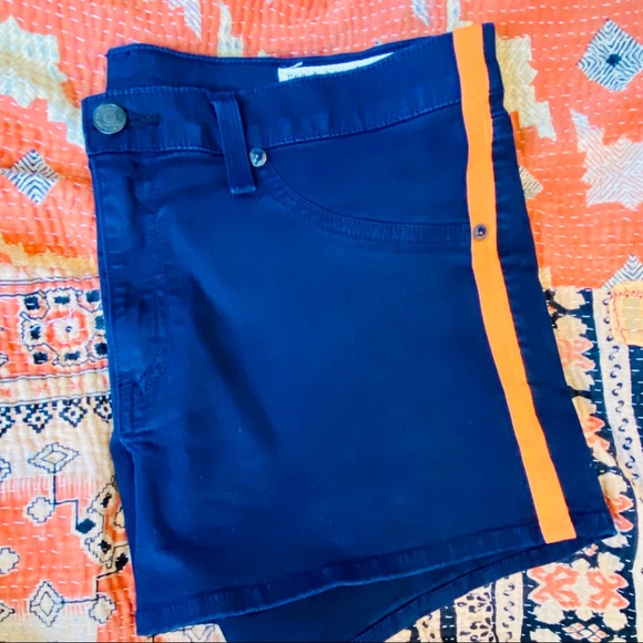 Rag & Bone Tuxedo Jean Shorts - Picture 2 of 7